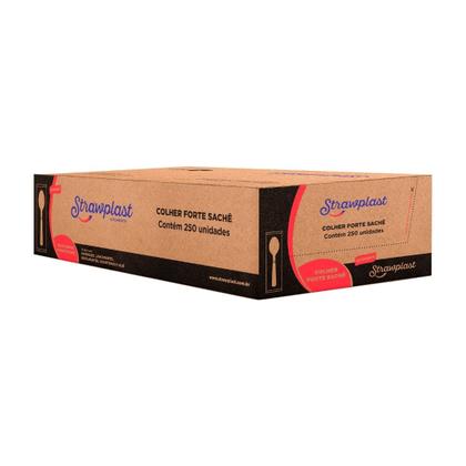 Imagem de Colher Embalada 1 A 1 Branca  C/ 50 Reforçada