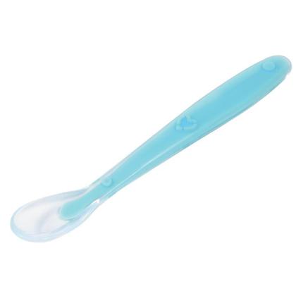 Imagem de Colher Infantil Anatomica Com 2 Und Azul Buba
