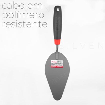 Imagem de Colher para Pedreiro Oval 8" / 9" com Cabo Plástico Cortag
