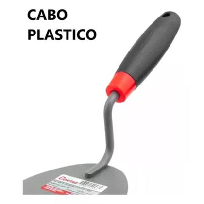 Imagem de Colher para Pedreiro Oval 8" / 9" com Cabo Plástico Cortag