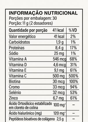 Imagem de Collagen Derm Nutrify Com Ácido Hialurônico Limão 330g