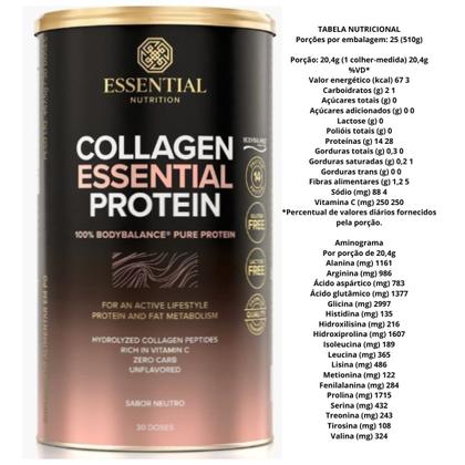 Imagem de Collagen Essential Protein - Neutro - 457,5g - Essential Nutrition