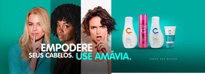 Imagem de Collagen healing complex shampoo hyaluron plus amavia 250ml