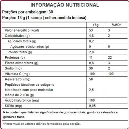 Imagem de Collagen Pro Beauty Blend Resveratrol Com Verisol 540g Pura Vida
