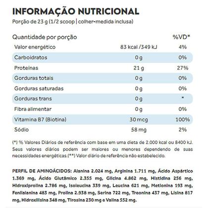 Imagem de Collagen Protein + 2,5g Verisol + 21g Proteína Sabor Neutro 450g Puravida