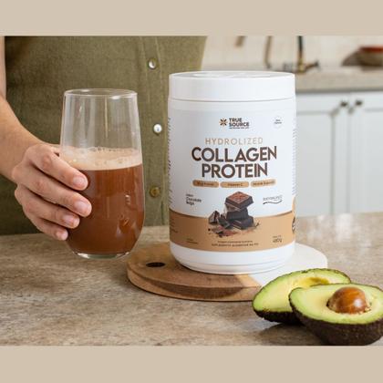 Imagem de Collagen Protein Body Balance Chocolate Belga - True 450g