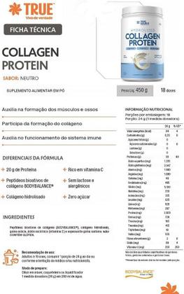Imagem de Collagen Protein Body Balance Neutro True 450g