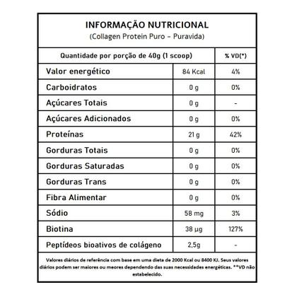 Imagem de Collagen Protein Puro (Verisol) - Puravida - 450g