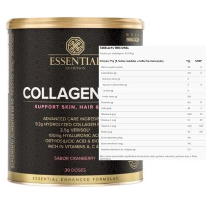 Imagem de Collagen Skin Cranberry (330g) - Essential Nutrition
