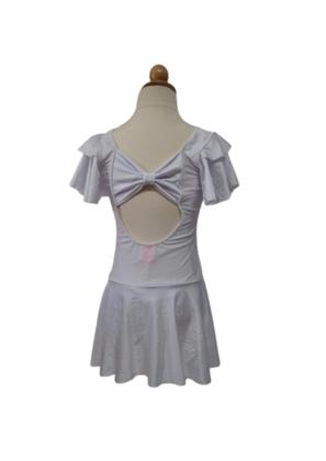 Imagem de Collant Bree Saia Com Laço - Branco