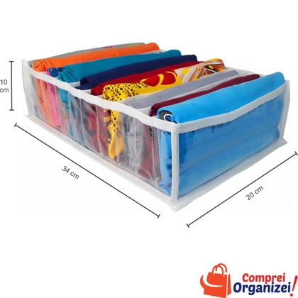 Imagem de Colmeia Organizadora de gavetas kit com (10) - 10x20x34cm -
