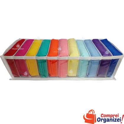 Imagem de Colmeia Organizadora de gavetas kit com (10) - 10x20x34cm -
