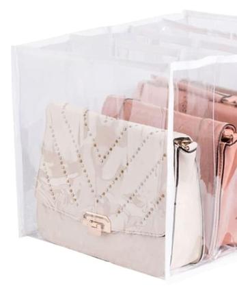 Imagem de Colmeia Organizadora Gaveta Bolsa Multiuso 4 Nichos 40X30X30