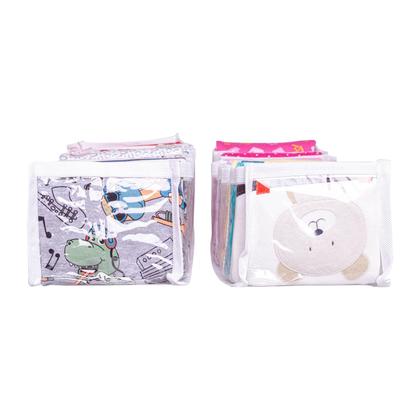 Imagem de Colmeia Organizadora Gaveta Viés Branco P Extra 40x10x10 Kit 2 Uni