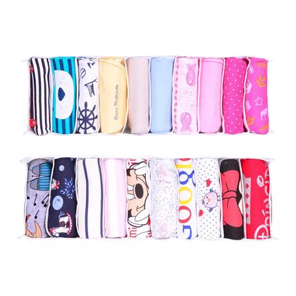 Imagem de Colmeia Organizadora Gaveta Viés Branco P Extra 40x10x10 Kit 6 Uni