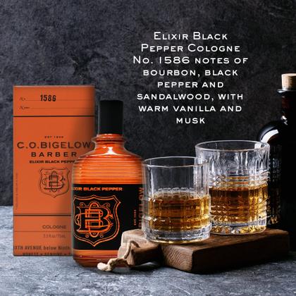 Imagem de Colônia C.O. Bigelow Elixir Black Pepper No. 1586 para homens 75mL