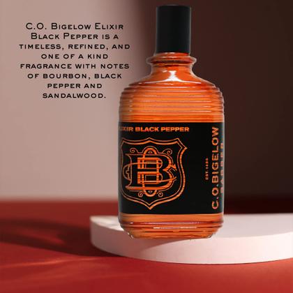 Imagem de Colônia C.O. Bigelow Elixir Black Pepper No. 1586 para homens 75mL