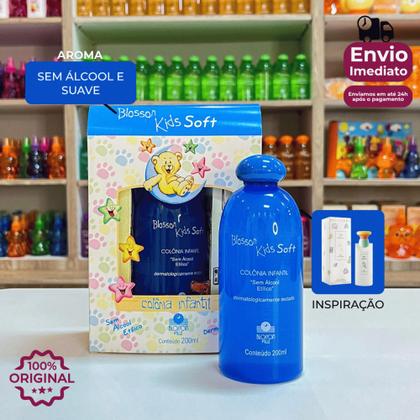 Imagem de Colônia Da Linha Blosson Kids Soft infantil 200ml com Válvula Spray
