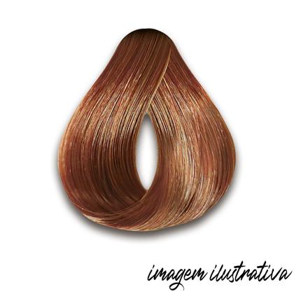 Imagem de Coloracao 8.34 Haskell Excllusiv Color Pratic Louro Claro Dourado Acobreado