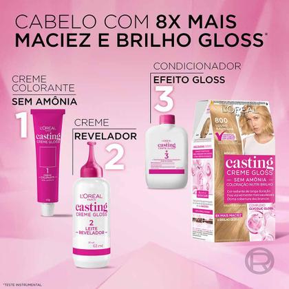 Imagem de Coloração Casting Creme Gloss LOréal Paris  Tons Claros
