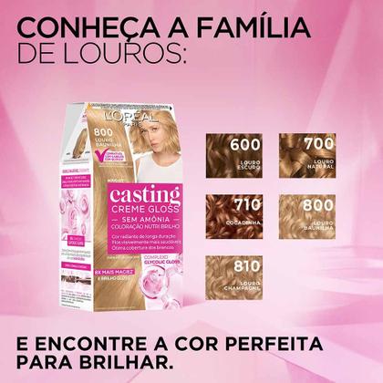 Imagem de Coloração Casting Creme Gloss LOréal Paris  Tons Claros