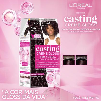 Imagem de Coloração Casting Creme Gloss LOréal Paris  Tons Escuros