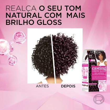 Imagem de Coloração Casting Creme Gloss LOréal Paris  Tons Escuros