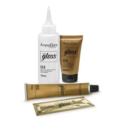 Imagem de Coloração Creme Hidra Gloss 6.7 Chocolate - Acquaflora