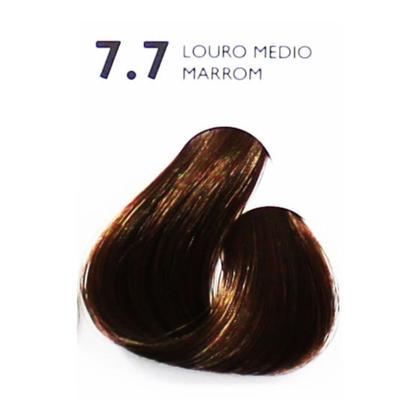 Imagem de Coloração Excllusiv Color 7.7 Louro Médio Marrom Haskell