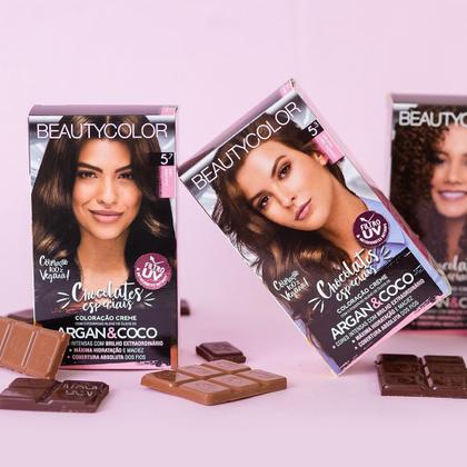 Imagem de Coloração Kit Beautycolor 6.7 Chocolate Suíço