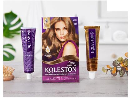 Imagem de Coloração Koleston 70 Louro Médio - Wella