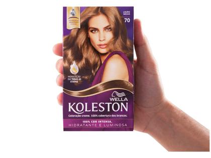 Imagem de Coloração Koleston 70 Louro Médio - Wella