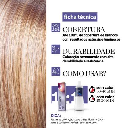 Imagem de Coloração Wella Professionals Illumina Color Tons Claros