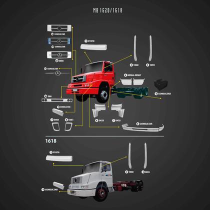 Imagem de Coluna externa MB 1935/1620/1618 LE