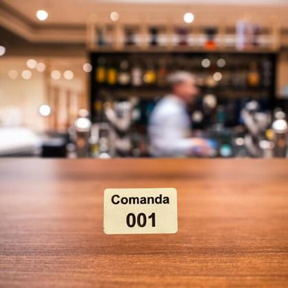 Imagem de Comanda Bar Restaurante Ecologicas Com 50 Em Mdf 3Mm Branco