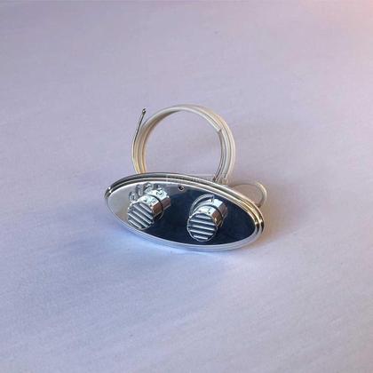 Imagem de Comando Billet Black De Ar Condicionado Universal