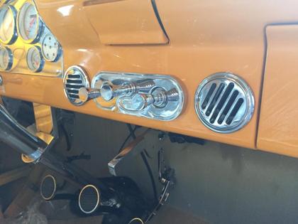 Imagem de Comando Billet Black De Ar Condicionado Universal