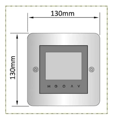Imagem de Comando Touch Wifi P/ Sauna Seca 4 A 15kw Sodramar