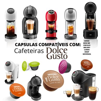 Imagem de Combo 100 Capsulas Nescafé Dolce Gusto - Kit Com Sabores Mais Vendidos