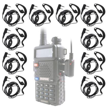 Imagem de Combo 15 Fone Para Rádio Walk Talk Baofeng 777s Uv82