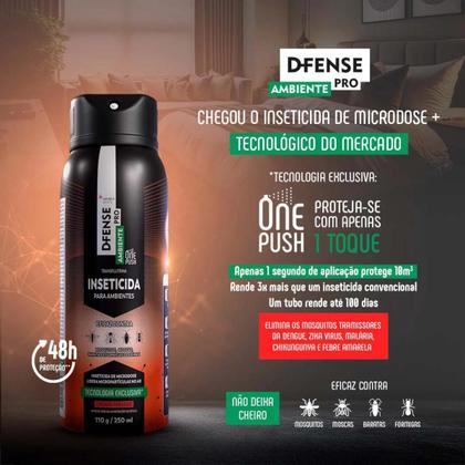 Imagem de Combo 2 D-Fense Pro Ambiente Haxea Inseticida - 250ml