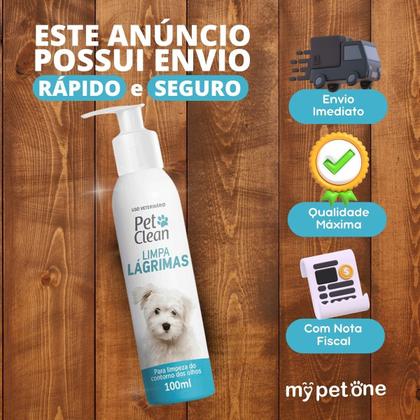 Imagem de Combo 2 Limpa Lagrimas Pet Clean - 100ml