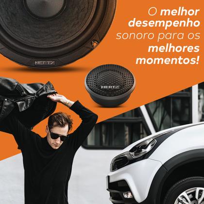 Combo 2 Vias Ck165 + Alto Falant Coaxial Cx165 Corolla Cross