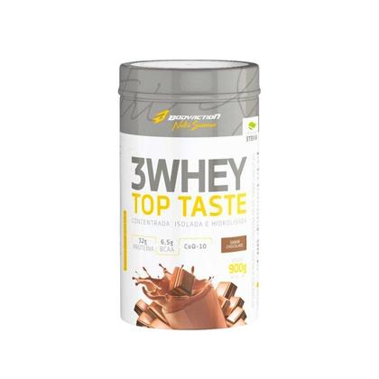 Imagem de Combo 2 Whey Protein 3w Top Taste, 900 g ( Proteína Concentrada, Isolada e Hidrolisada)Body Action
