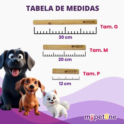 Imagem de Combo 2 Wood n Pets Amicus Brinquedo Sustentável para Cães - G