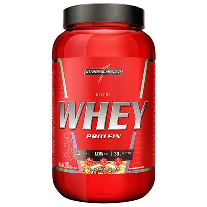 Imagem de Combo 2x Suplemento em Pó Nutri whey Protein Para Ganho de Peso Cookie 900g Pote - Integralmedica