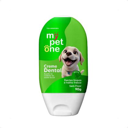 Imagem de Combo 3 Creme Dental Menta para Cães e Gatos Mypetone - 90g