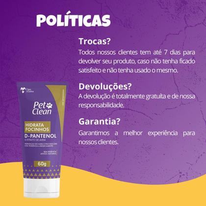 Imagem de Combo 3 Hidrata Focinhos Pet Clean - 60g