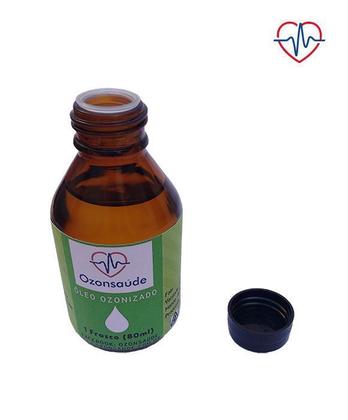 Imagem de Combo 3 Óleo Ozonizado De Oliva Extravirgem - 80ml Ozonsaúde