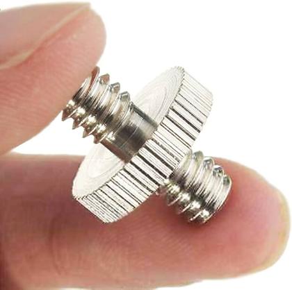 Imagem de Combo 3 Parafusos Adaptador 1/4 1/4 Macho Suporte Celular no Ring Light Flash Universal Selfie Pedestal Tripé Estúdio